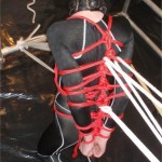 Lycra bondage