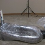 Duct tape mummification, vibrator and breath control Duct tape mummification, vibrator and breath control